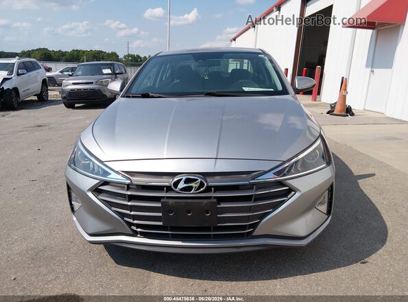 5NPD74LF0LH612484 2020 HYUNDAI ELANTRA Silver ხელსაწყოთა პანელის ხედი