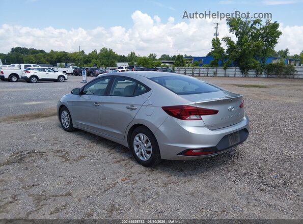 5NPD74LF0LH612517 2020 HYUNDAI ELANTRA Silver Trasero izquierdo