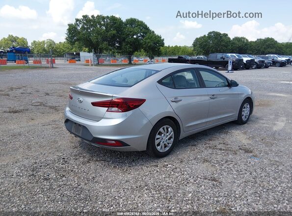 5NPD74LF0LH612517 2020 HYUNDAI ELANTRA Silver Trasero derecho