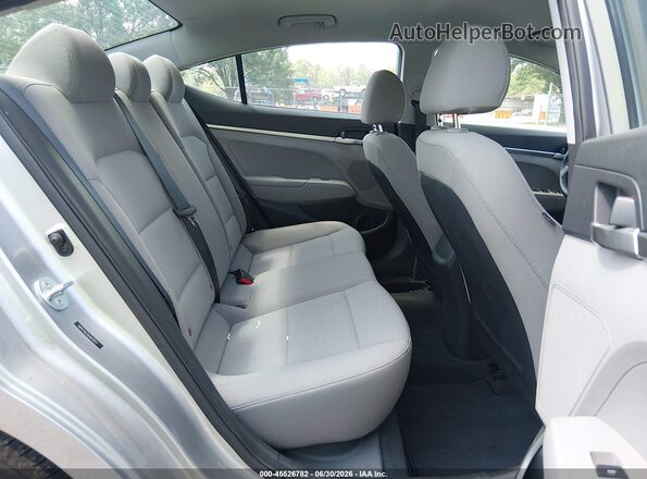 5NPD74LF0LH612517 2020 HYUNDAI ELANTRA Silver Vista de la etiqueta del VIN