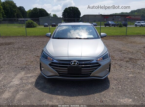5NPD74LF0LH612517 2020 HYUNDAI ELANTRA Silver Vista frontal