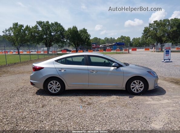 5NPD74LF0LH612517 2020 HYUNDAI ELANTRA Silver Vista interior trasera