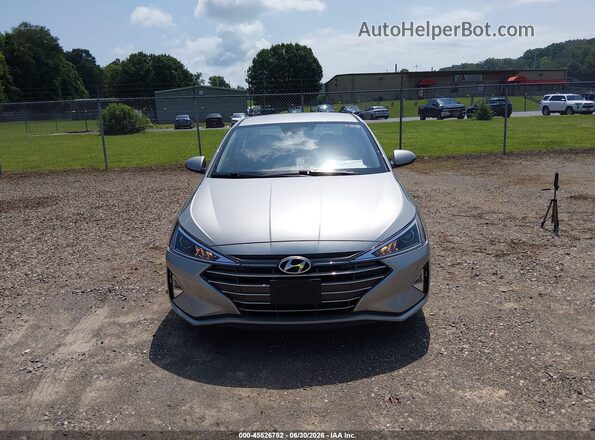 5NPD74LF0LH612517 2020 HYUNDAI ELANTRA Silver Vista del cuadro de instrumentos