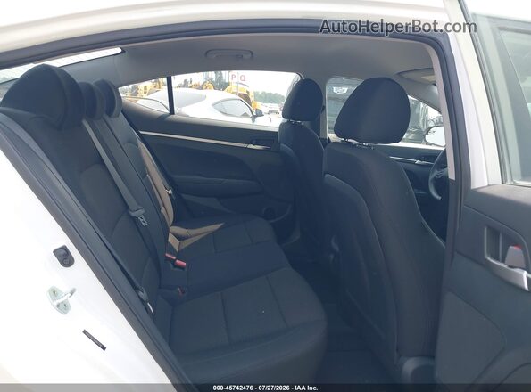 5NPD74LF0LH613781 2020 HYUNDAI ELANTRA White Vista de la etiqueta del VIN