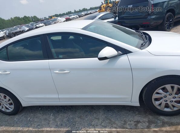 5NPD74LF0LH613781 2020 HYUNDAI ELANTRA White Vista interior trasera
