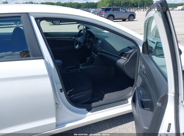 5NPD74LF0LH613893 2020 HYUNDAI ELANTRA White Vista interior delantera