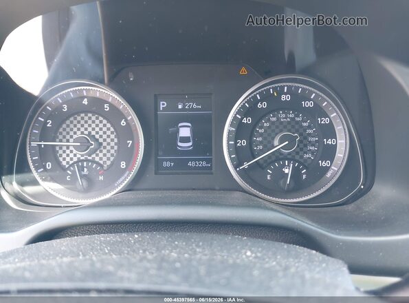 5NPD74LF0LH613893 2020 HYUNDAI ELANTRA White Vista de los asientos traseros