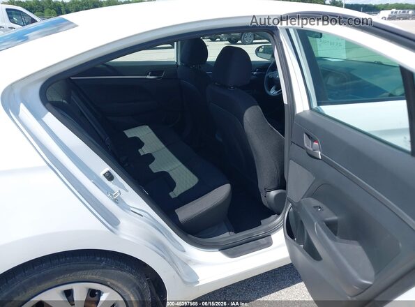 5NPD74LF0LH613893 2020 HYUNDAI ELANTRA White Vista de la etiqueta del VIN