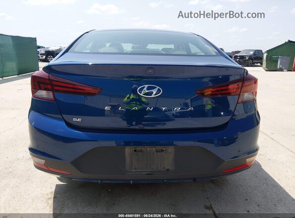 5NPD74LF0LH616275 2020 HYUNDAI ELANTRA Blue 