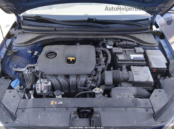 5NPD74LF0LH617751 2020 HYUNDAI ELANTRA Blue Вид ззаду
