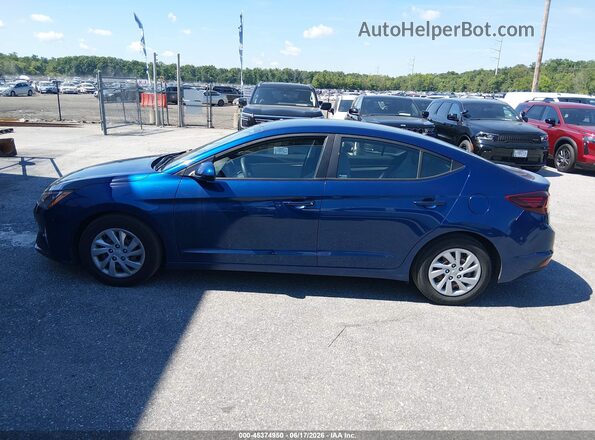 5NPD74LF0LH617751 2020 HYUNDAI ELANTRA Blue 