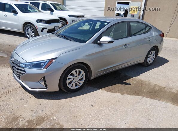 5NPD74LF0LH620214 2020 HYUNDAI ELANTRA Silver Przód lewy