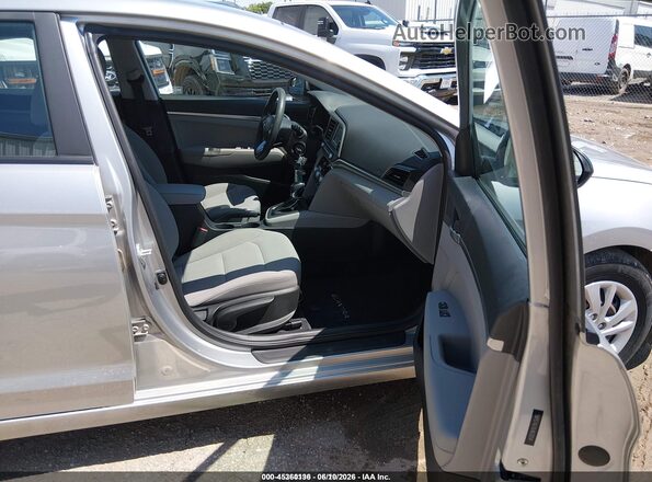 5NPD74LF0LH620214 2020 HYUNDAI ELANTRA Silver Widok wnętrza z przodu