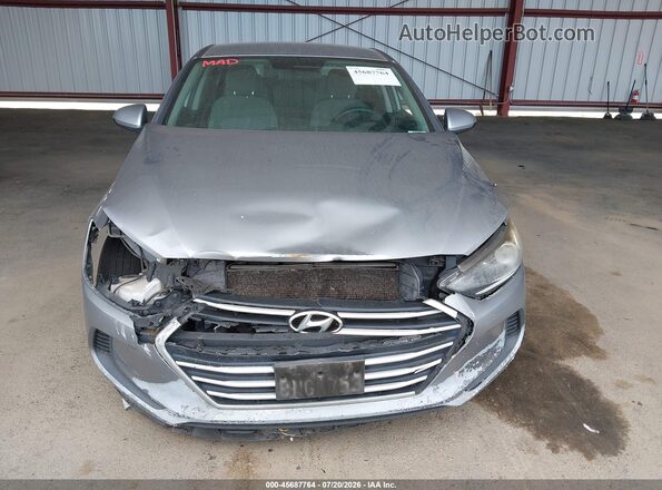 5NPD74LF1HH079830 2017 HYUNDAI ELANTRA Серый Вид спереди