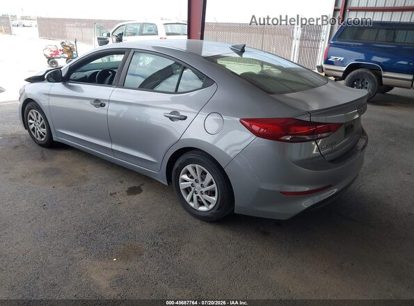 5NPD74LF1HH079830 2017 HYUNDAI ELANTRA Серый Задняя левая четверть