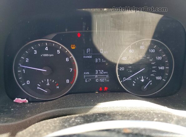 5NPD74LF1HH081657 2017 HYUNDAI ELANTRA Темно-бордовый Вид щитка приборов