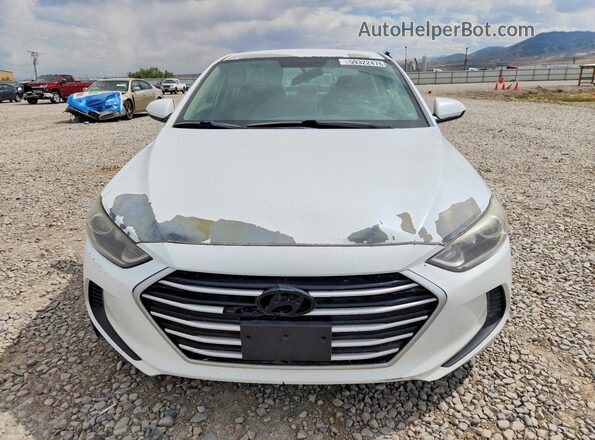 5NPD74LF1HH095543 2017 HYUNDAI ELANTRA Белый Вид спереди