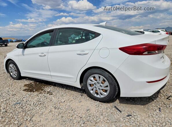 5NPD74LF1HH095543 2017 HYUNDAI ELANTRA Белый Задняя левая четверть