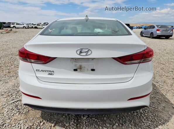 5NPD74LF1HH095543 2017 HYUNDAI ELANTRA Белый Вид сзади