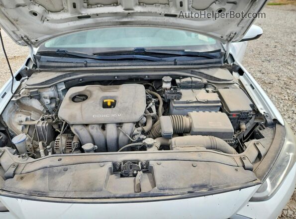 5NPD74LF1HH095543 2017 HYUNDAI ELANTRA Белый Вид задней части салона