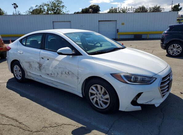 5NPD74LF1HH111823 2017 HYUNDAI ELANTRA White Delantero derecho
