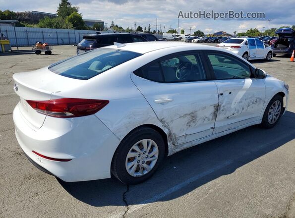 5NPD74LF1HH111823 2017 HYUNDAI ELANTRA White Trasero derecho