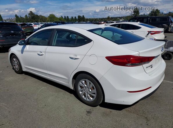 5NPD74LF1HH111823 2017 HYUNDAI ELANTRA White Trasero izquierdo