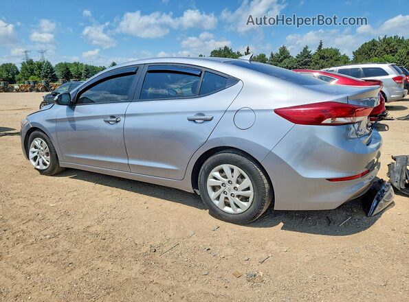 5NPD74LF1HH112714 2017 HYUNDAI ELANTRA Silver Tył lewy