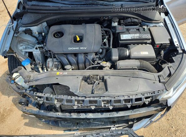 5NPD74LF1HH112714 2017 HYUNDAI ELANTRA Silver Widok wnętrza z tyłu