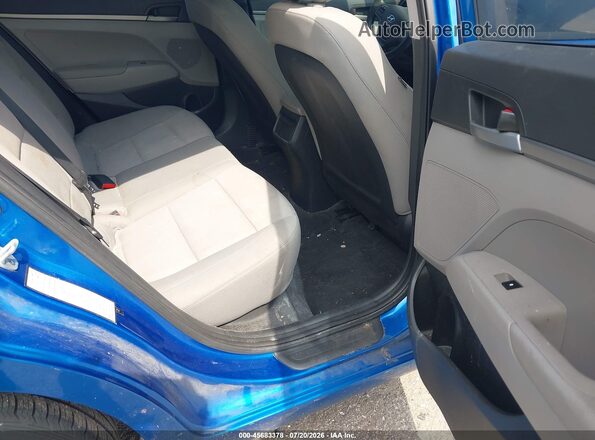 5NPD74LF1HH125754 2017 HYUNDAI ELANTRA Blue Vista de la etiqueta del VIN