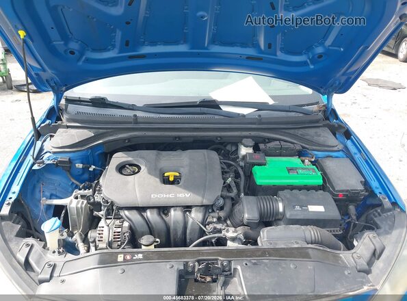 5NPD74LF1HH125754 2017 HYUNDAI ELANTRA Blue Vista trasera