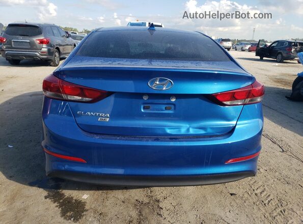 5NPD74LF1HH126273 2017 HYUNDAI ELANTRA Blue Vista trasera
