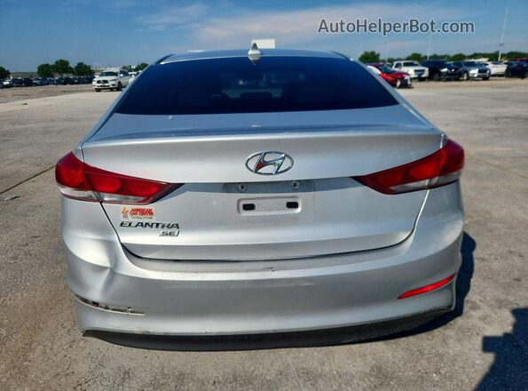 5NPD74LF1HH168250 2017 HYUNDAI ELANTRA Silver Widok z tyłu