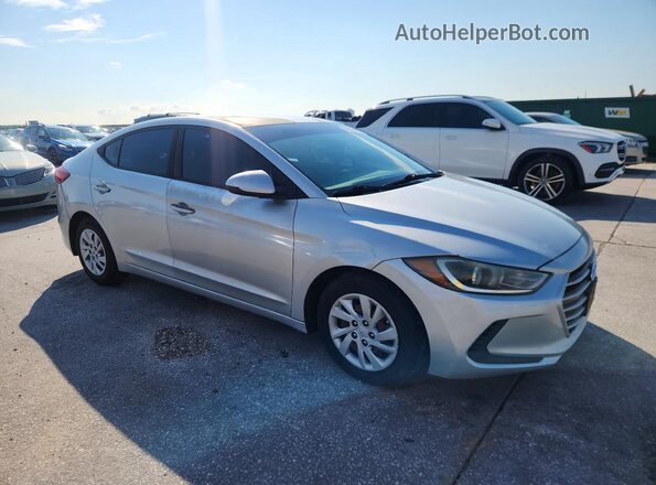 5NPD74LF1HH168250 2017 HYUNDAI ELANTRA Silver Przód prawy