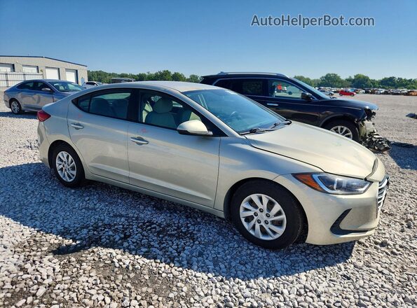 5NPD74LF1HH170659 2017 HYUNDAI ELANTRA Silver Przód prawy