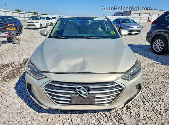 5NPD74LF1HH170659 2017 HYUNDAI ELANTRA Silver Widok z przodu