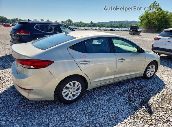 5NPD74LF1HH170659 2017 HYUNDAI ELANTRA Silver Tył prawy