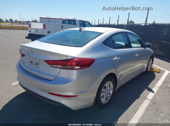 5NPD74LF1HH189003 2017 HYUNDAI ELANTRA Серебряный Задняя правая четверть