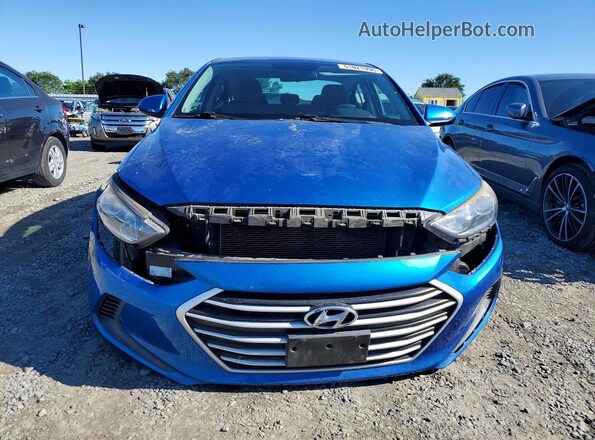 5NPD74LF1HH201814 2017 HYUNDAI ELANTRA Blue წინა ხედი