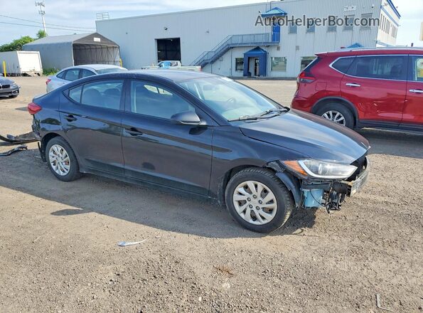 5NPD74LF1JH298339 2018 HYUNDAI ELANTRA Black Front right