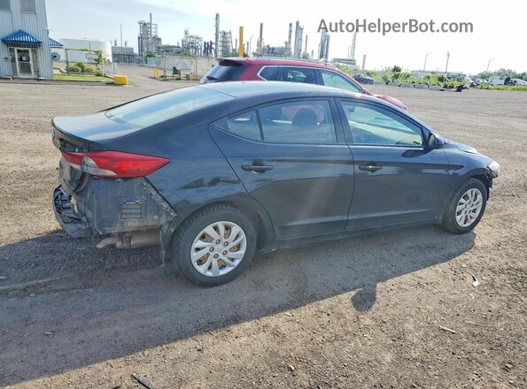5NPD74LF1JH298339 2018 HYUNDAI ELANTRA Black Rear right