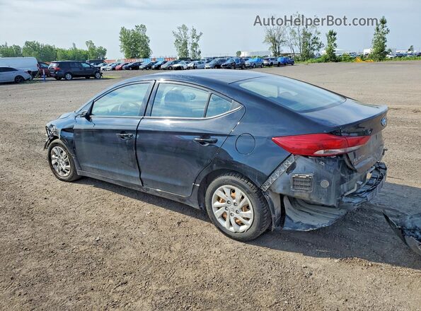 5NPD74LF1JH298339 2018 HYUNDAI ELANTRA Black Rear left