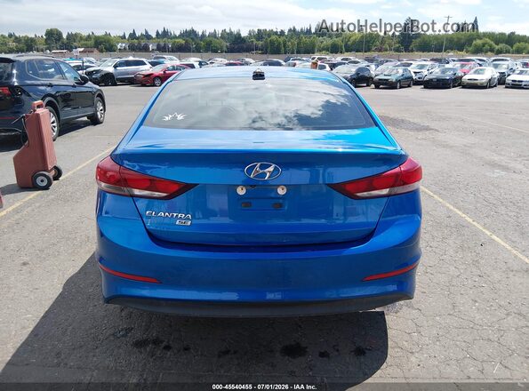 5NPD74LF1JH398571 2018 HYUNDAI ELANTRA Blue 