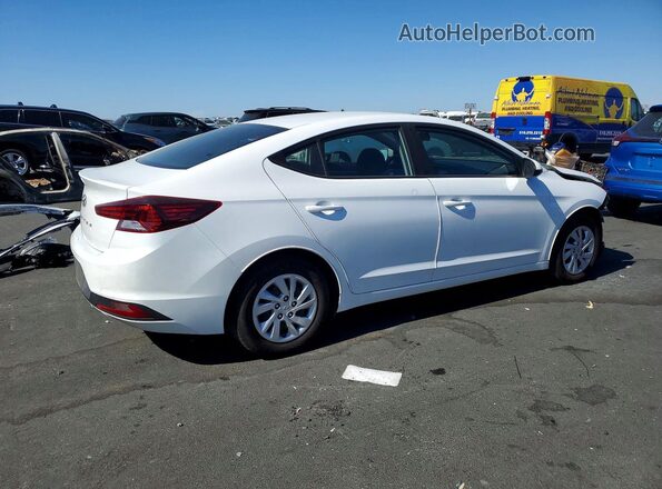 5NPD74LF1KH419386 2019 HYUNDAI ELANTRA White Tył prawy