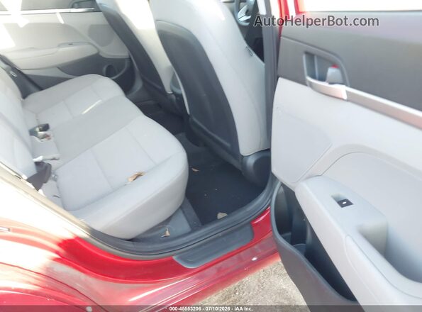 5NPD74LF1KH428668 2019 HYUNDAI ELANTRA Red Вид наклейки з VIN-кодом