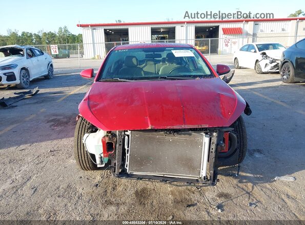 5NPD74LF1KH428668 2019 HYUNDAI ELANTRA Red Вид спереду