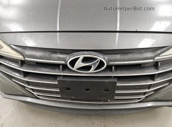 5NPD74LF1KH434440 2019 HYUNDAI ELANTRA Серый Панорамный вид салона 360°