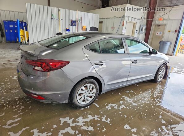5NPD74LF1KH459466 2019 HYUNDAI ELANTRA Gray Trasero derecho