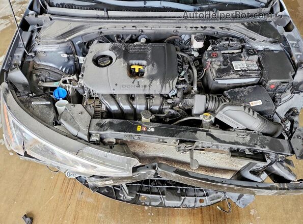 5NPD74LF1KH459466 2019 HYUNDAI ELANTRA Gray Vista interior trasera