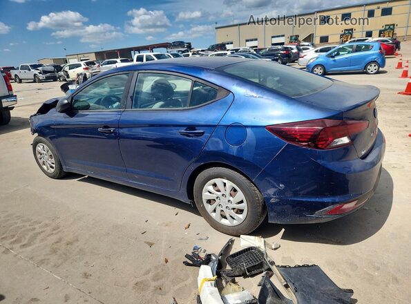 5NPD74LF1KH481161 2019 HYUNDAI ELANTRA Blue უკანა მარცხენა